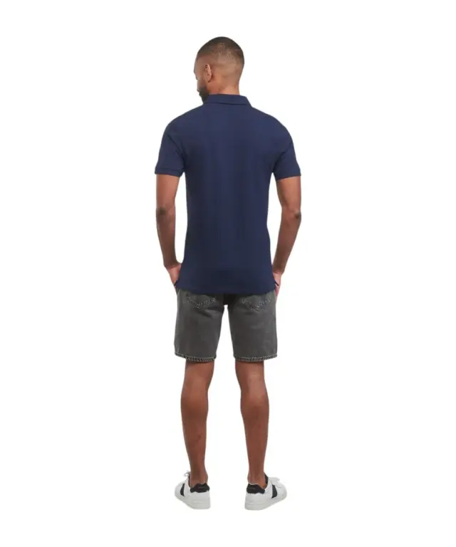 Levi's - Ανδρικό Polo T-shirt Slim Fit Housemark A4842-0003 Μπλε - M 2