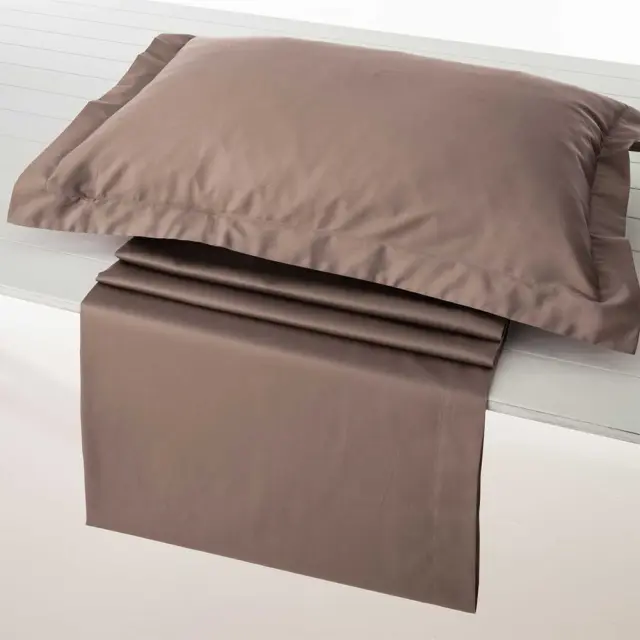 Σεντόνι λάστιχο Athena-302 Brown 180x200x40cm Vesta Home 000008834