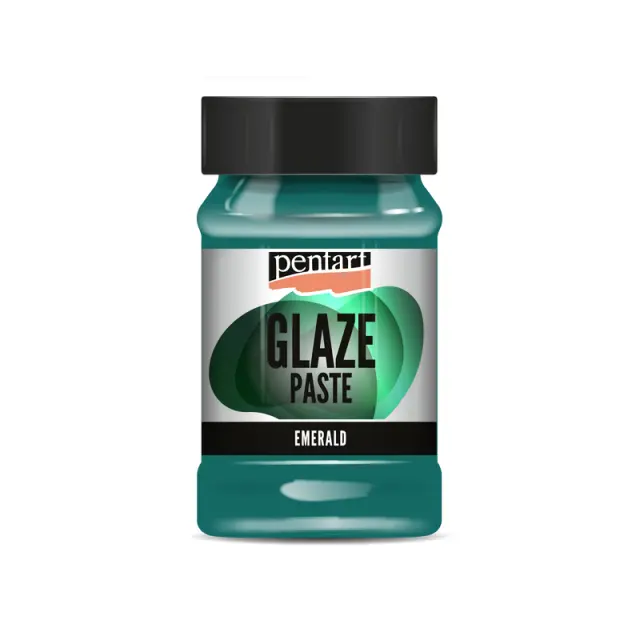 Glaze paste Pentart, Σμαραγδί, 100ml