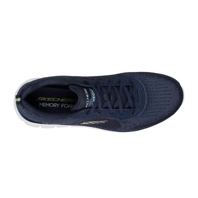 Skechers Glendor Track (232699-NVLM) - Μπλέ-Λαχανί 2