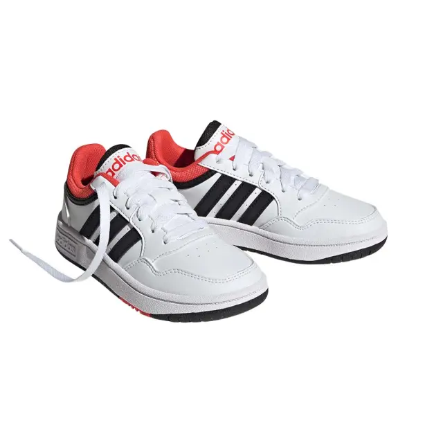 adidas Sportswear Youth Hoops 3.0 K Άσπρο - Κόκκινο GZ9673 (adidas Sportswear) - 39 ⅓ 3