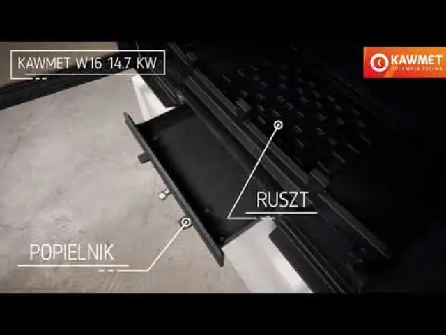 Ενεργειακό Τζάκι Ξύλου 13,5kW από Μαντέμι W16 ECO - KAWMET 2