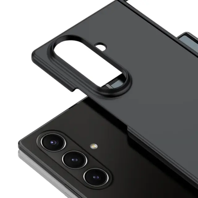 Skin Feel Shockproof Θήκη για Galaxy Z Fold 7/ Z Fold 8 Ultra- Black OEM 3