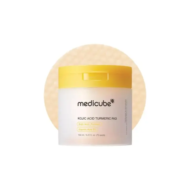 Medicube Kojic Acid Turmeric Pad Επιθέματα Προσώπου για Δυσχρωμίες, 70τμχ