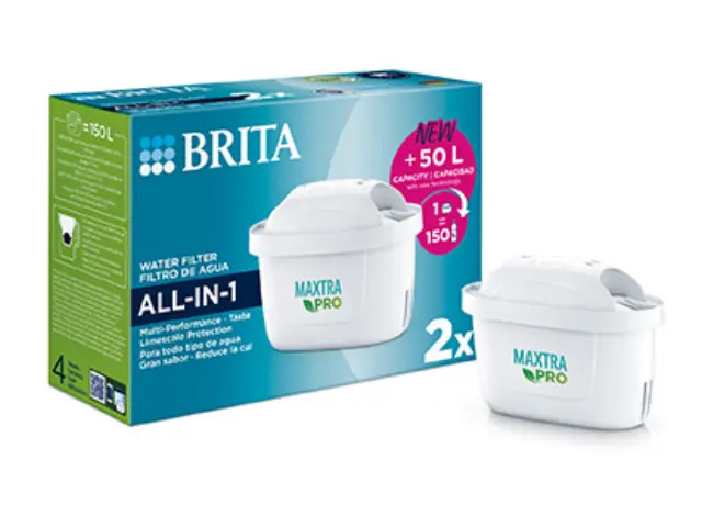BRITA Φίλτρα Συστήματος Νερού 2τεμ. MAXTRA PRO PURE PERFORMANCE ALL-IN-1