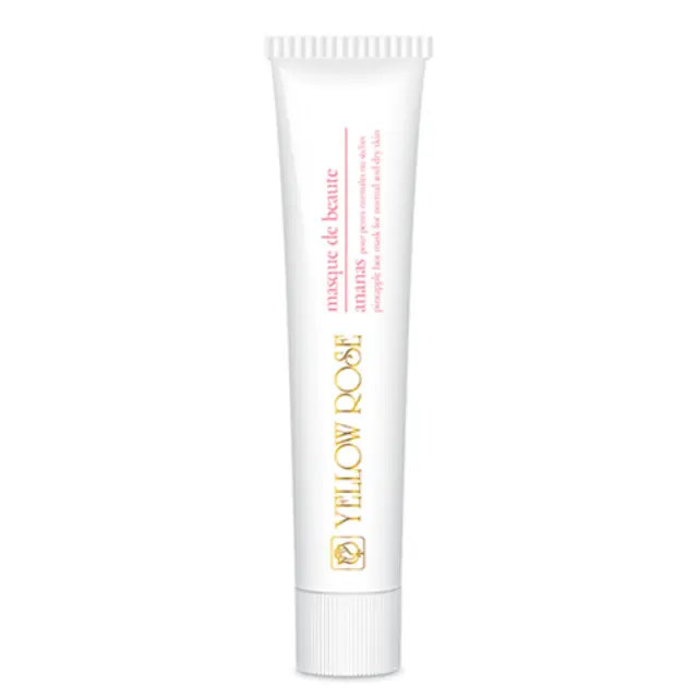 Yellow Rose Masque De Beaute - Ananas For Normal And Dry Skin Μάσκα Ομορφιάς Προσώπου 50ml