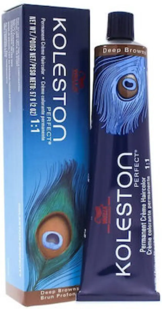 Wella Koleston Perfect Deep Browns Βαφή Μαλλιών 4/75 Καστανό Καφέ Μαονί 60ml