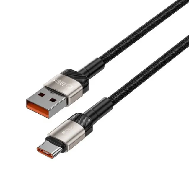 Tech-Protect® - Ultraboost Evo Cable USB-A σε USB-C 100W 5A 2m- Titanium. 3