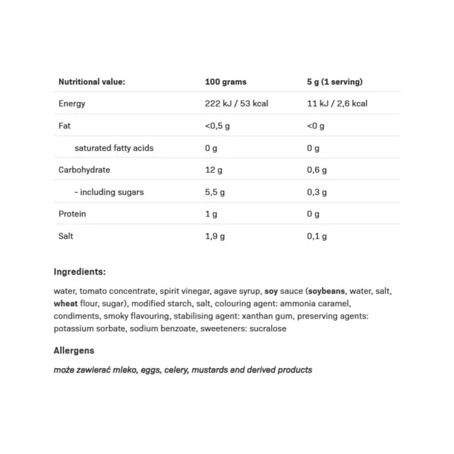 ALLNUTRITION BBQ Sauce 2