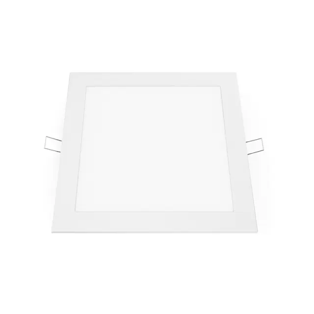 LED ΠΑΝΕΛ ΧΩΝΕΥΤΟ 230V AC 18W 6500K 1800LM Ra80 Φ223mm ΛΕΥΚΟ ΤΕΤΡΑΓΩΝΟ / PENU1865SW