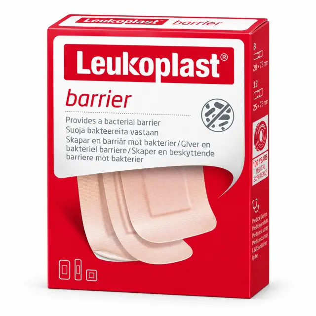 LEUKOPLAST Professional Barrier Αυτοκόλλητα Επιθέματα σε 3 Mεγέθη, 20τεμ