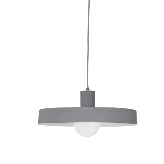 ΚΡΕΜΑΣΤΟ Φ/Σ 1ΧΕ27 ΜΕΤΑΛΛΙΚΟ ΓΚΡΙ Φ36ΧΗ120CM DOMENICA / OD5392SGY