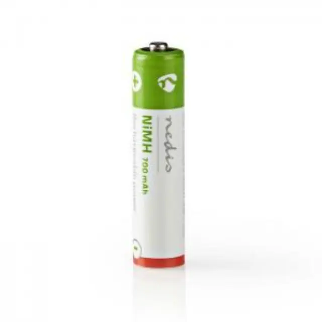 Επαναφορτιζόμενη μπαταρία ΑΑΑ Νi-MH 700 mAh 1.2V Ready to use σε blister 4 μπαταριών. 2