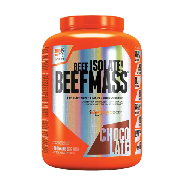 Extrifit Beefmass chocolate, 3000-g