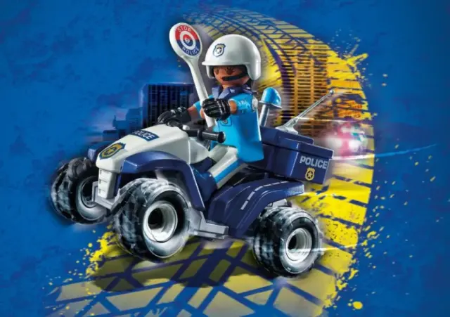 Playmobil Αστυνομικός Με Γουρούνα 4x4 (71092) 3