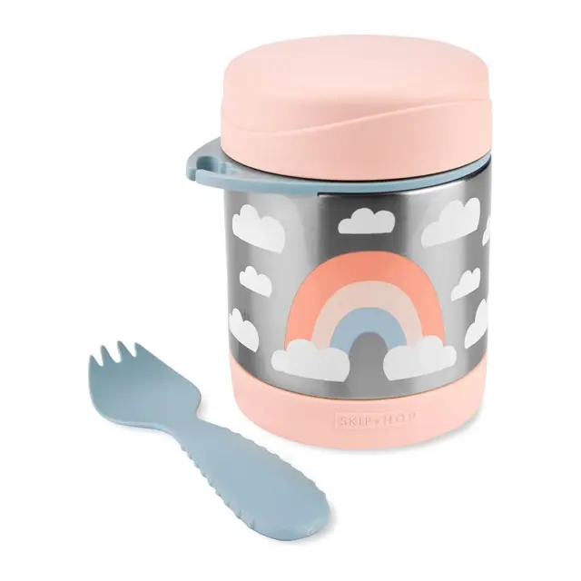 Skip Hop Spark Style Ανοξείδωτος Θερμός Φαγητού 325ml Rainbow Pink 2