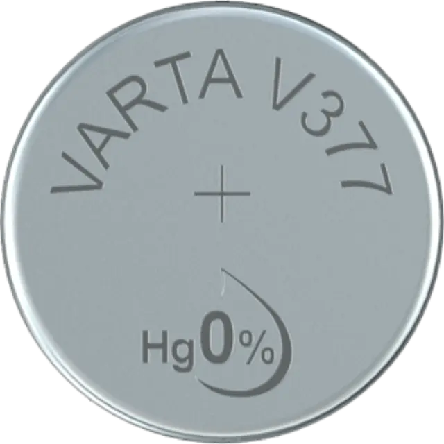 Varta Mini Silver Battery 377-376/G4/SR626SW (VART16610) 2