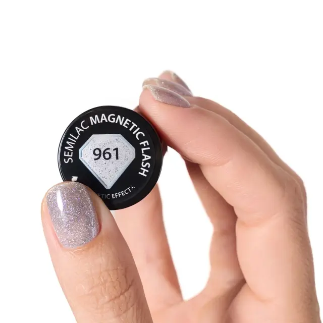 Semilac Ημιμόνιμο Βερνίκι 961 Magnetic Flash 7ml 2