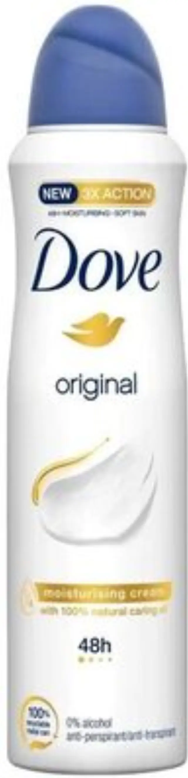 Dove Original with Vitamin E Αποσμητικό 48h σε Spray 150ml