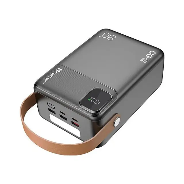 Tracer PowerBank Prime-V8 80000mAh QC22.5W PD20W Gray (TRABAT47826)