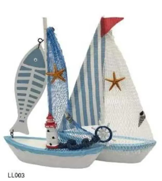 Σετ διακοσμητικά Souvenir - Καραβάκι - LL003 - 4 τεμάχια - 921010 3