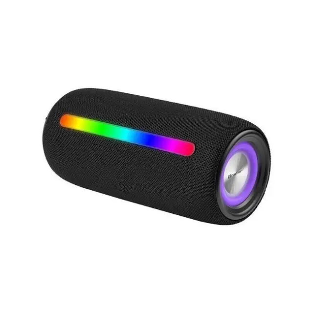 Tracer Portable Speaker Stripe TWS BT RGB Black (TRAGLO47182)