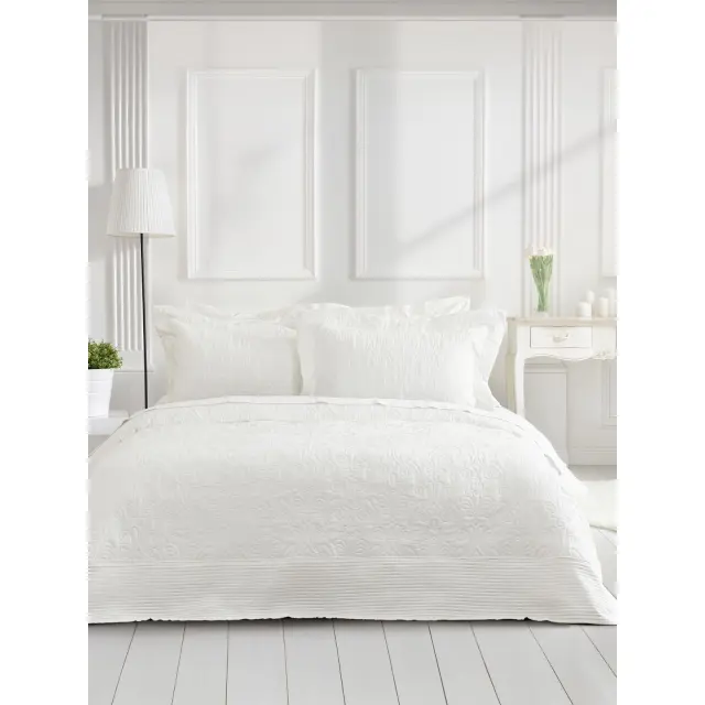 Σετ Κουβερλί 240x260 - Harmony Off White 34655 by Nima