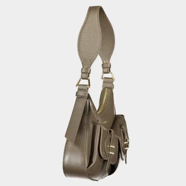Coccinelle - Γυναικεία τσάντα Mavery Pocket Small E1VGK120201-W25 Καφέ/Γκρι 3