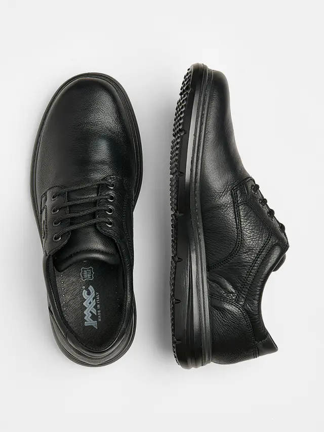 Imac Sneakers Ανδρικό δέρμα Μαύρο IMA/451239 NAPPA/NERO 3