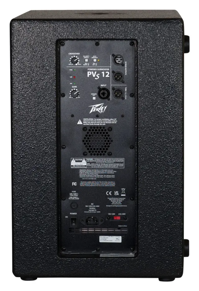 PEAVEY PVS™ 12 SUB ΕΝΕΡΓΟ SUBWOOFER 2