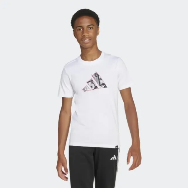 Adidas T-shirt White JI6672 - 140