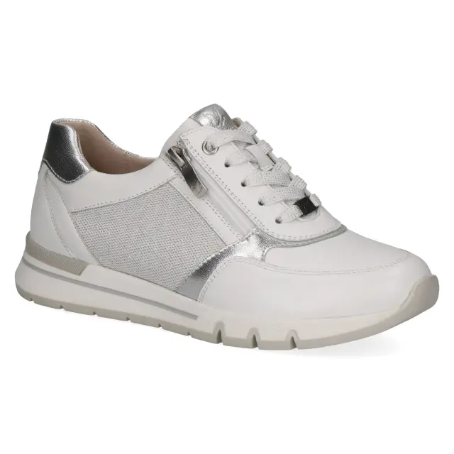 Γυναικεία Ανατομικά Δερμάτινα Sneakers Caprice 9-23725-44 183 Λευκά Άσπρο - 36 2