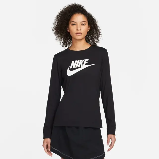 Nike Sportswear Long-Sleeve T-Shirt (BV6171-010) - Μαύρο - S