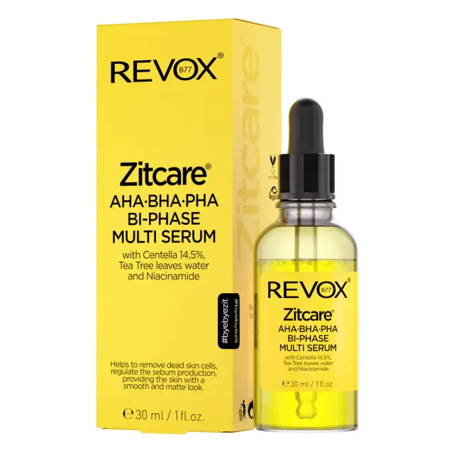 REVOX B77 Zitcare® AHA BHA PHA Bi-Phase Multi Serum 30ml
