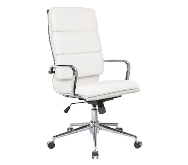 Πολυθρόνα BF4800 PU Άσπρο 55x63x108/116cm