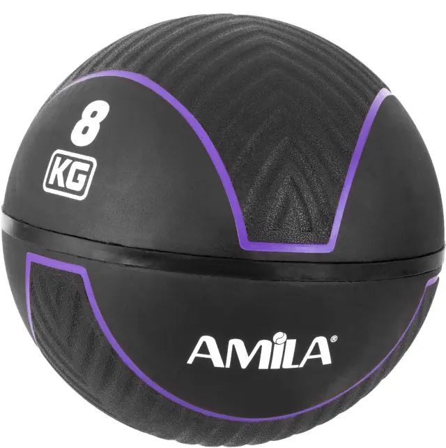 Μπάλα AMILA Medicine Ball HQ Rubber 8Kg (90710) 2