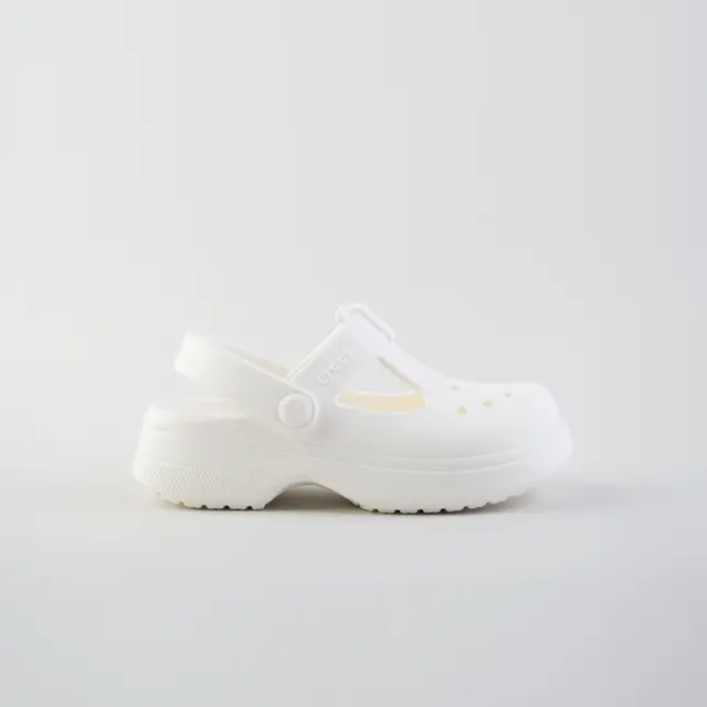 Crocs Classic Mary Jane Clog K White 210615-0WV - 28-29