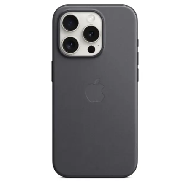 Apple iPhone 15 Pro FineWoven Case With MagSafe Black