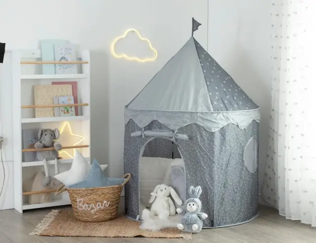 Παιδική Σκηνή Pop Up Atmosphera με διαστάσεις 100x100x135cm - Grey 174150B