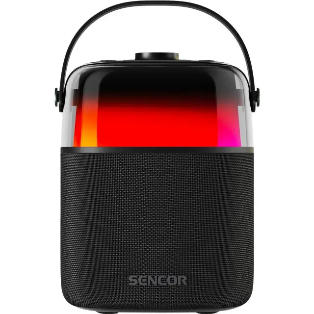 Φορητό Ηχείο Bluetooth Sencor SSS 3450K 35W TWS AUX 3.5mm, BT v5.3, USB, FM, 2 Ασύρματα Μικρόφωνα, LED Φωτισμό, IPX5 2