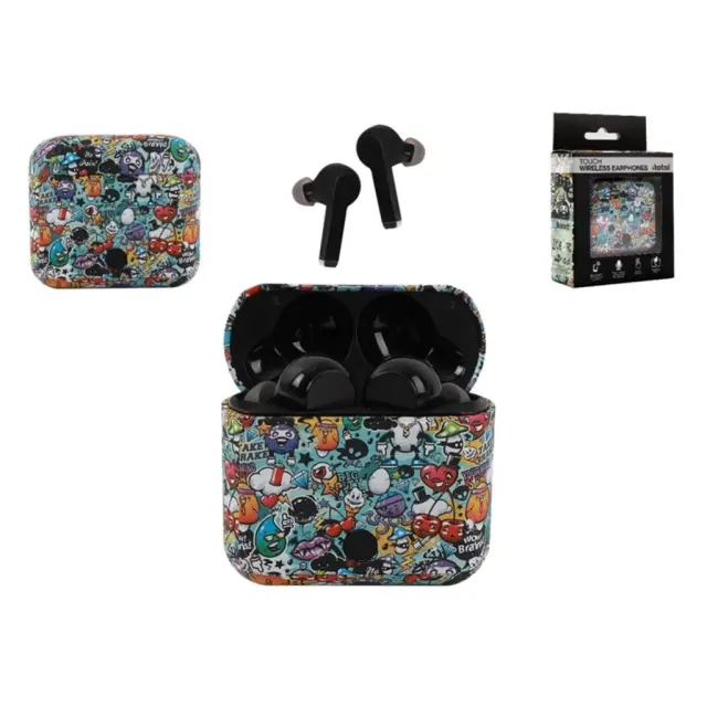 I-Total In-ear Bluetooth Handsfree Ακουστικά Με Θήκη Φόρτισης XL2047 Urban/ 137204700 (i-Total)