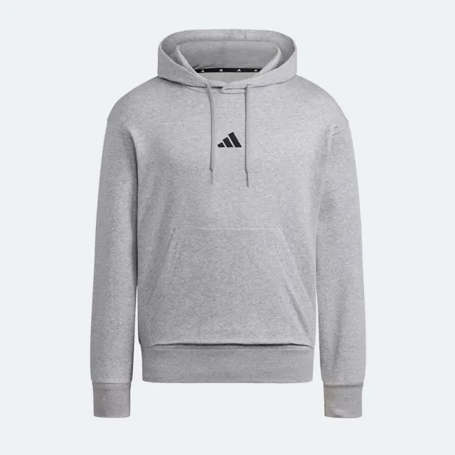 adidas Sportswear Men's Feelcozy Hoodie Γκρι Ανοιχτό JE3809 (adidas Sportswear)