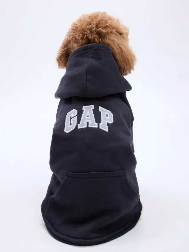 Μπλε Gap Logo Pet Φούτερ Navy blue - L