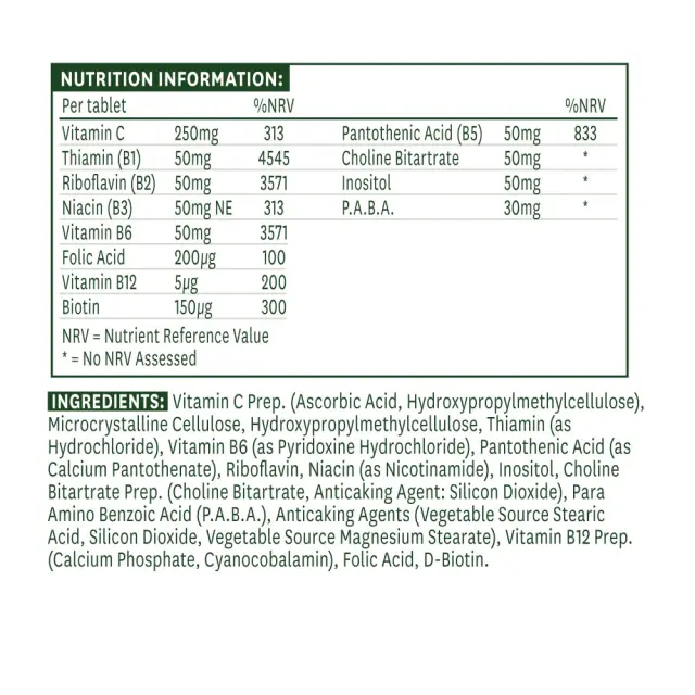 Natures Aid B-50 Complex + C 2