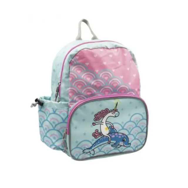 Laken Σχολική Τσάντα Πλάτης Νηπιαγωγείου Unicorn/Dolphin (M3-JU)