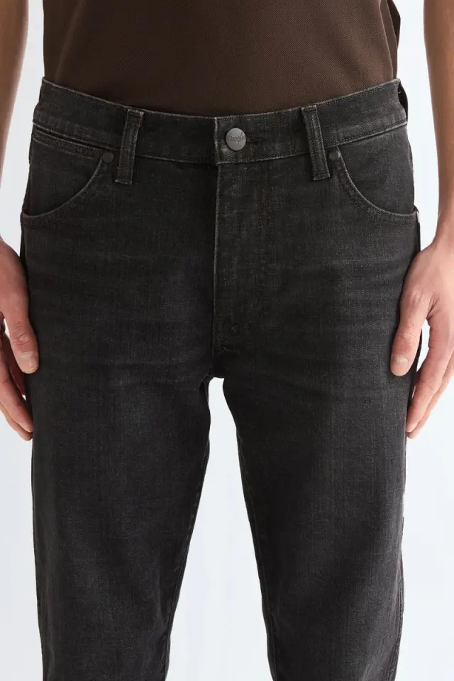 Wrangler Ανδρικό LARSTON STARLIGHT Τζιν Παντελόνι 112387655 – Washed Black - 30W 32L 3
