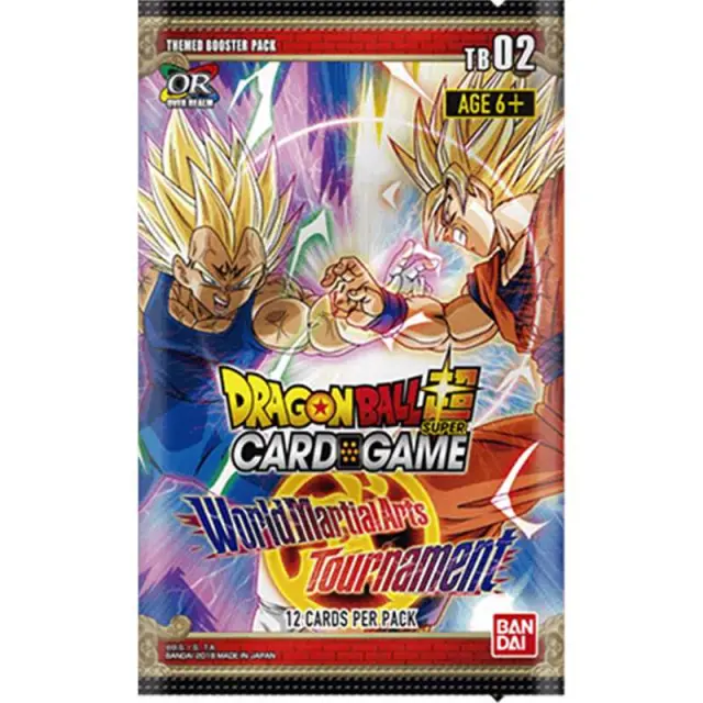Booster Dragon Ball Super Themed booster 02 World Martial Art Tournament