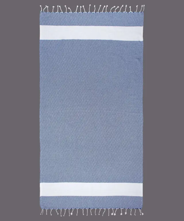 Pestemal nkp12 (90cm x 180cm) μπλέ ροαγιάλ - -