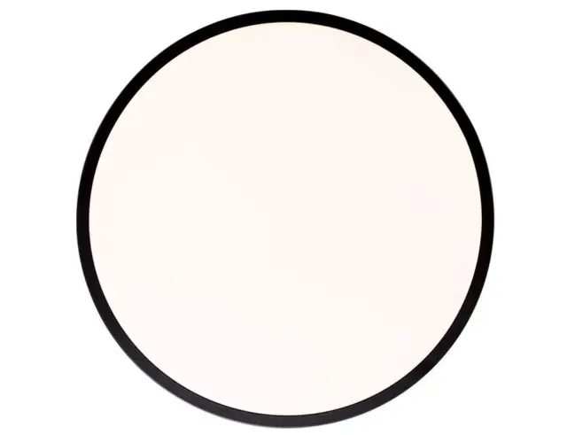 Φωτιστικό Οροφής Απλίκα Slimline Brilliant, με λαμπτήρα LED και διαστάσεις 33x33x6.5cm - Μαύρο 3