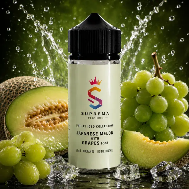 Suprema Japanese Melon Grapes Iced 20ml/120ml